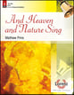 And Heaven and Nature Sing Handbell sheet music cover